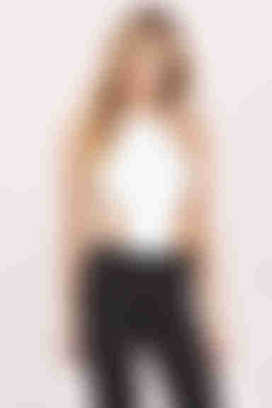 Krystal Cutout Bodysuit - White