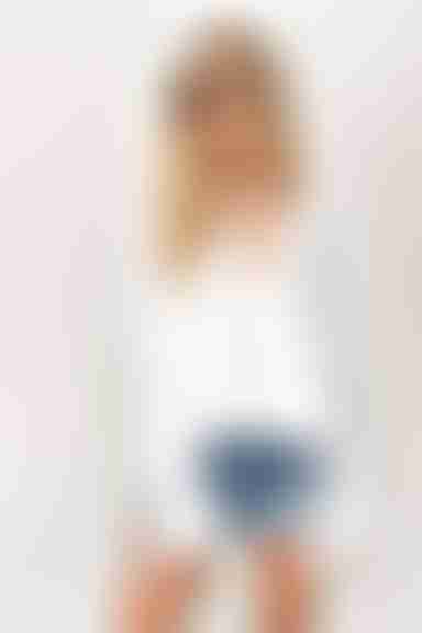 Lexi Lace Up Blouse - White