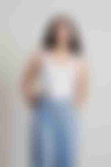 Love Maze Corset Top - White