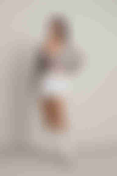 Be My Muse Crop Top - White Multi