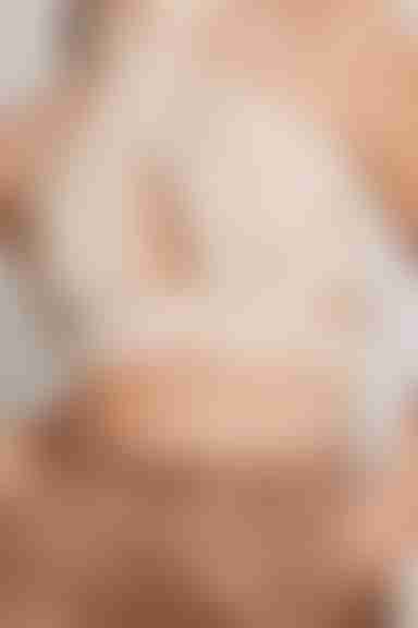 Look Around Crop Top - White Multi