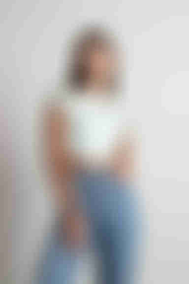 Ride Along Crop Top - White Multi