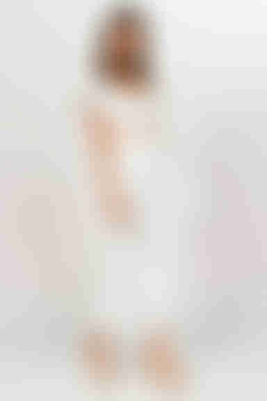 Rosa Wide Leg Pants - White Multi