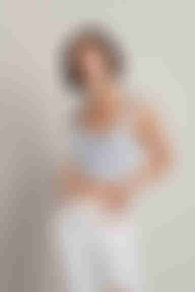 So Good Crop Top - White Multi