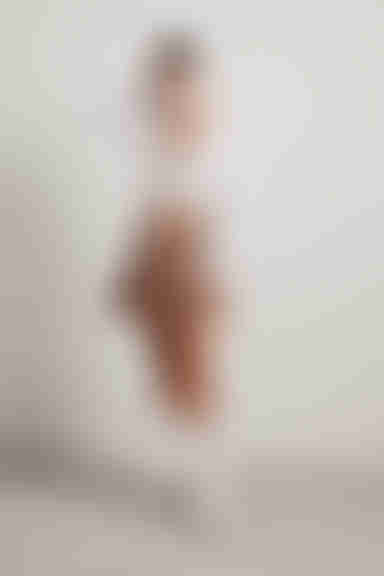 No Love Crop Top - White