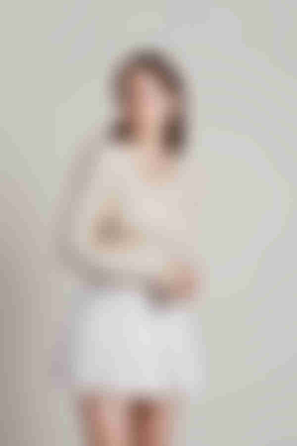 Osaka Tennis Mini Skirt - White