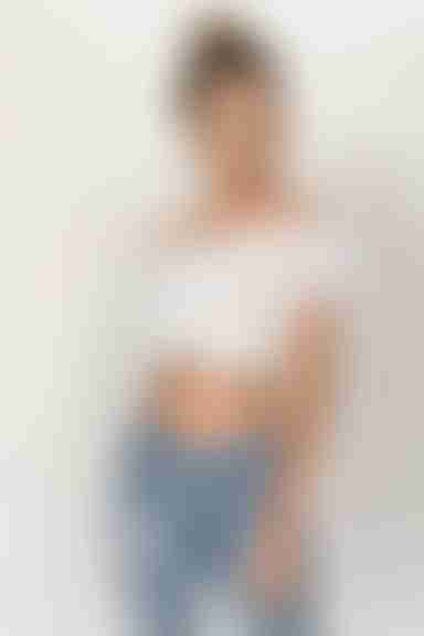 Riley Crop Top - White