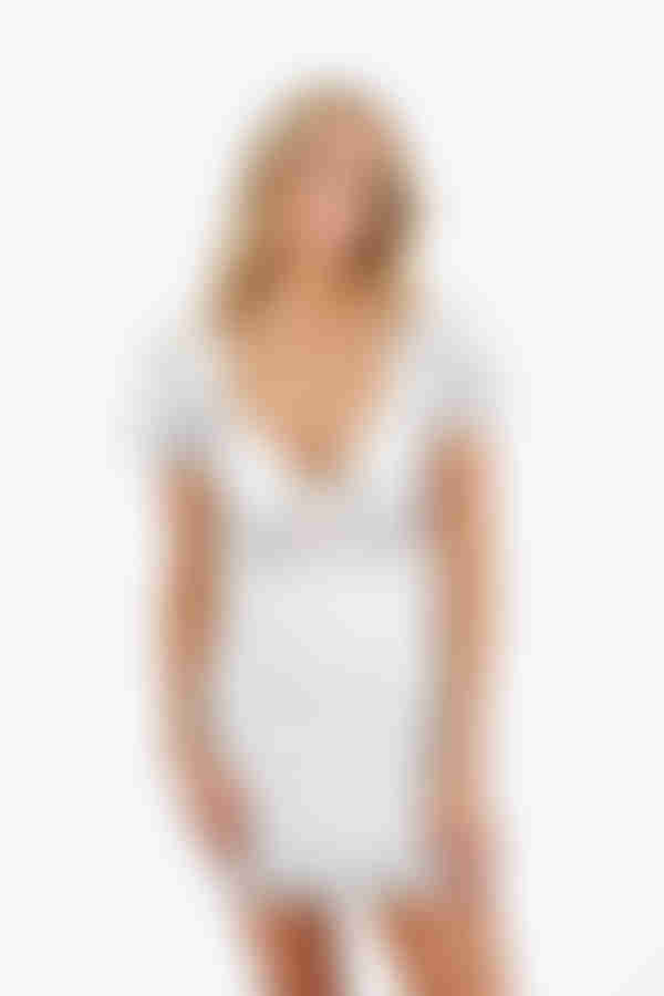 Ronda Lace Corset Mini Dress - White