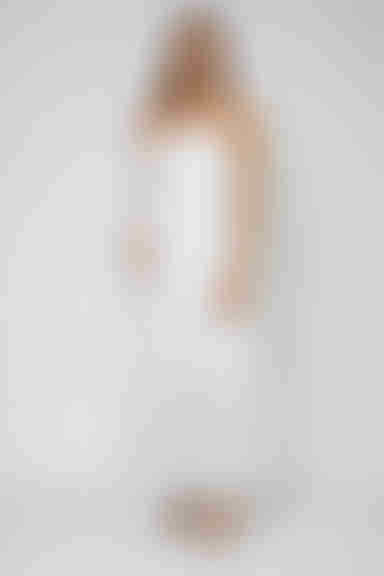 Spring Fling Swiss Dot Tiered Maxi Dress - White