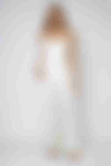 Style That Speaks Velvet Sequin Jumpsuit - White