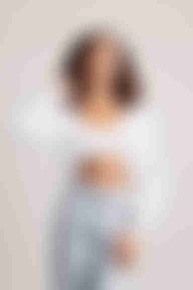 Teenage Fever Pearl Button Cardigan - White