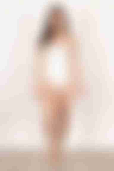 Too Good Lace Up Monokini - White