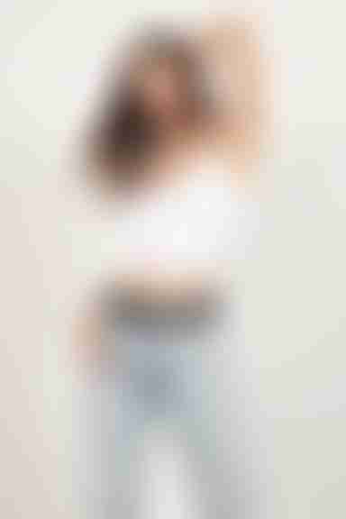 Twist And Turn Crop Top - White