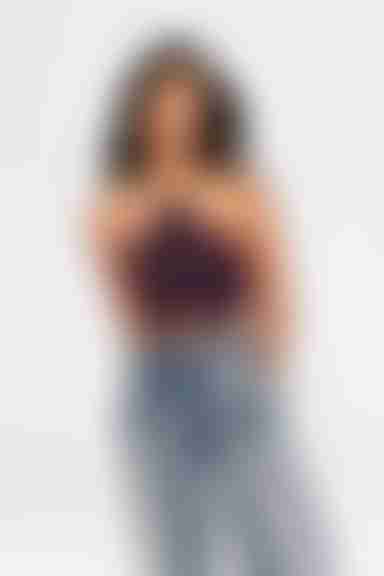 Careless Crop Top - Wine