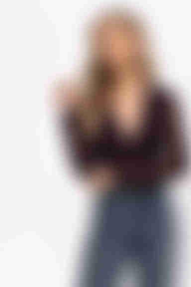 Show Stoppin Lace Up Bodysuit - Wine