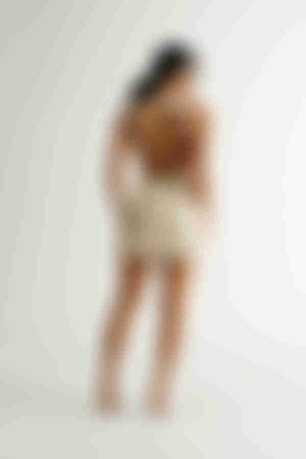 Dizzying Open Back Bodycon Mini Dress - Black