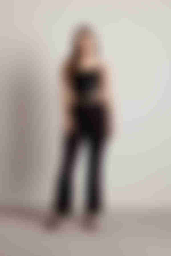 Change You Crop Top - Black