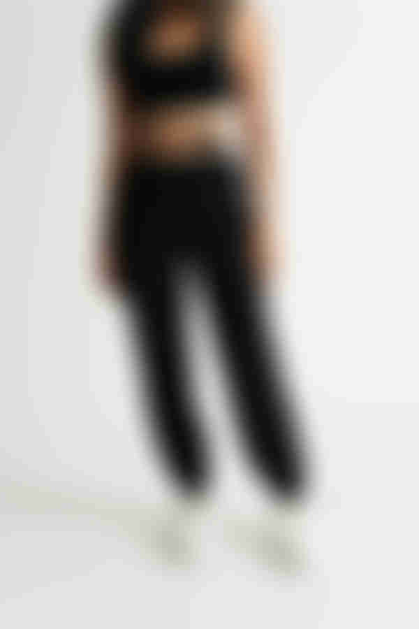 Going Nowhere Waist Tie Sweatpants - Black