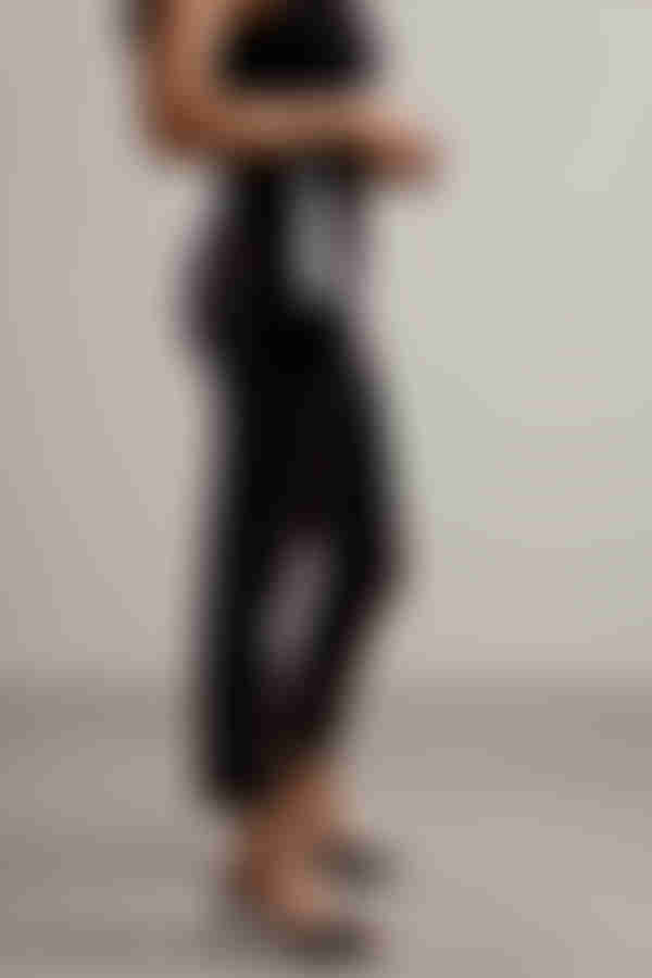 Kyra Faux Leather Pants - Black