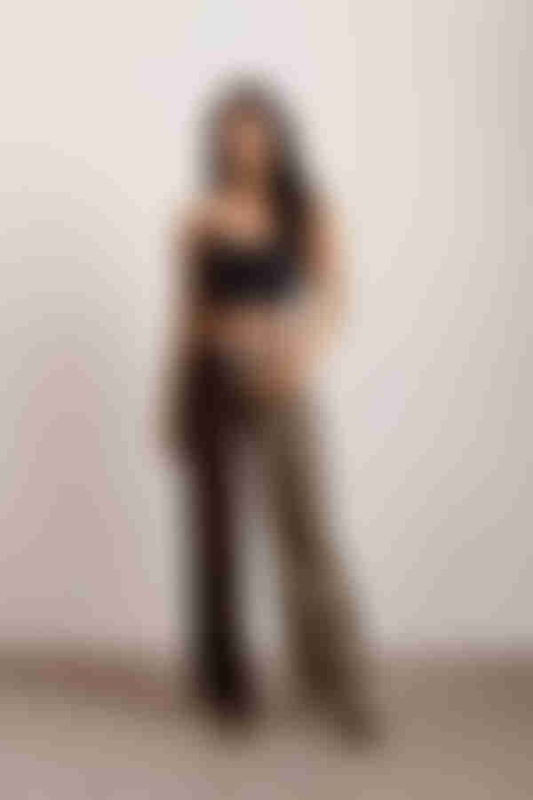 Overrun Crop Top - Black