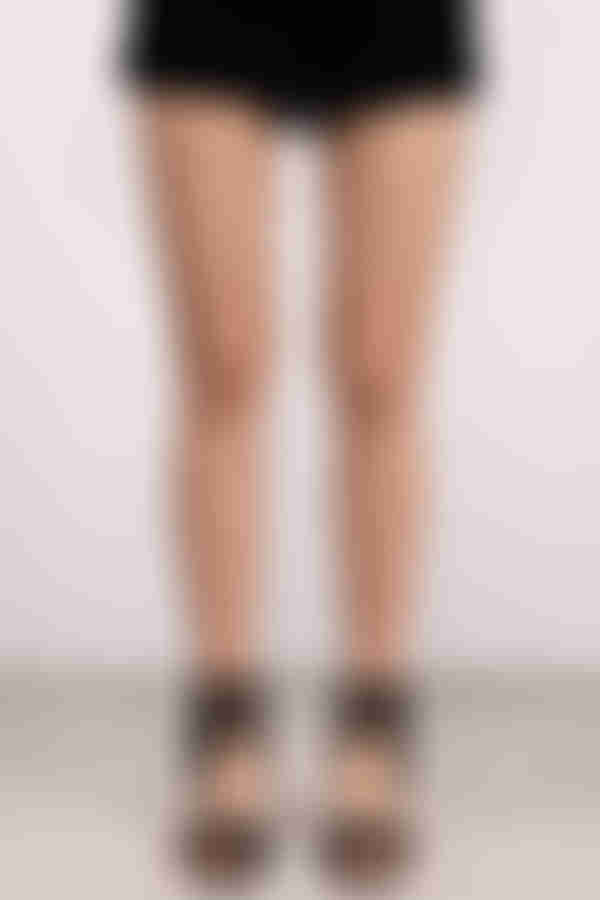 Sol Sana Porter Buckle Strap Heels - Black