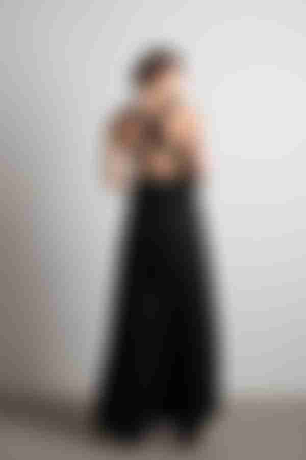 Think It Through Multiway High Slit Maxi Dress - Black