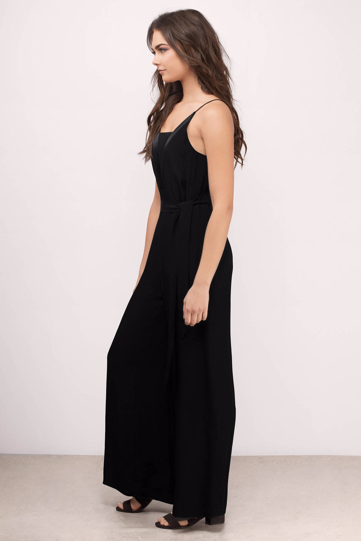 Black Cameo Jumpsuit - Night Out Jumpsuit - Black Formal Jumpsuit