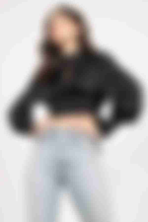 Xoana Backless Blouse - Black