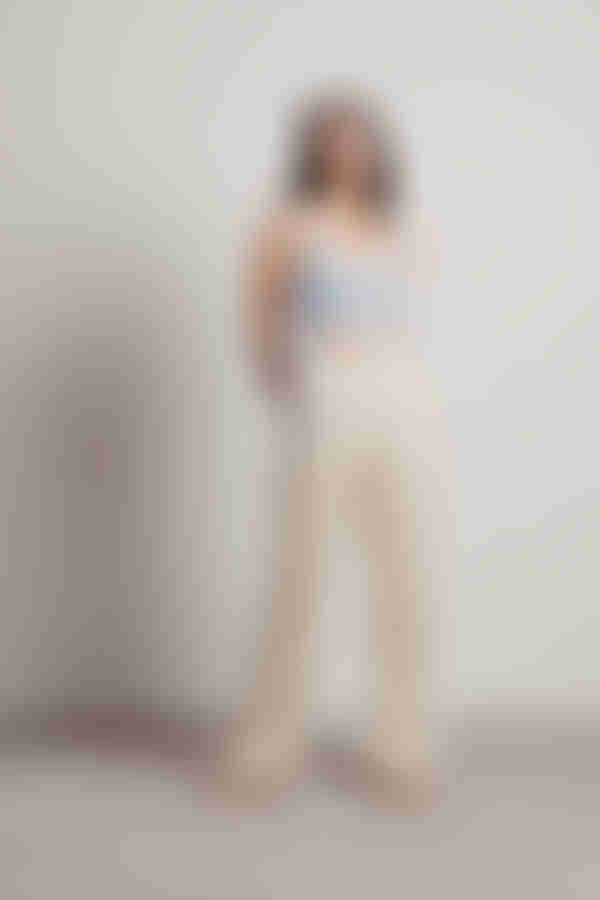 Just For You Crop Top - Blue