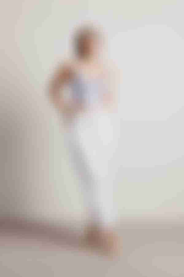 Focus On Me Corset Top - Blue Purple Plaid