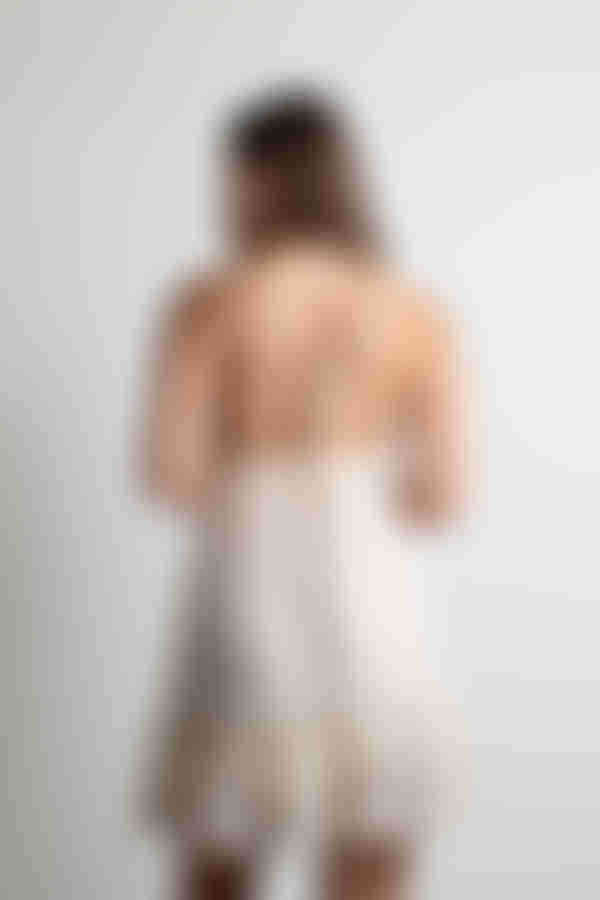 See The Sun Embroidered Floral Tiered Mini Dress - Cream