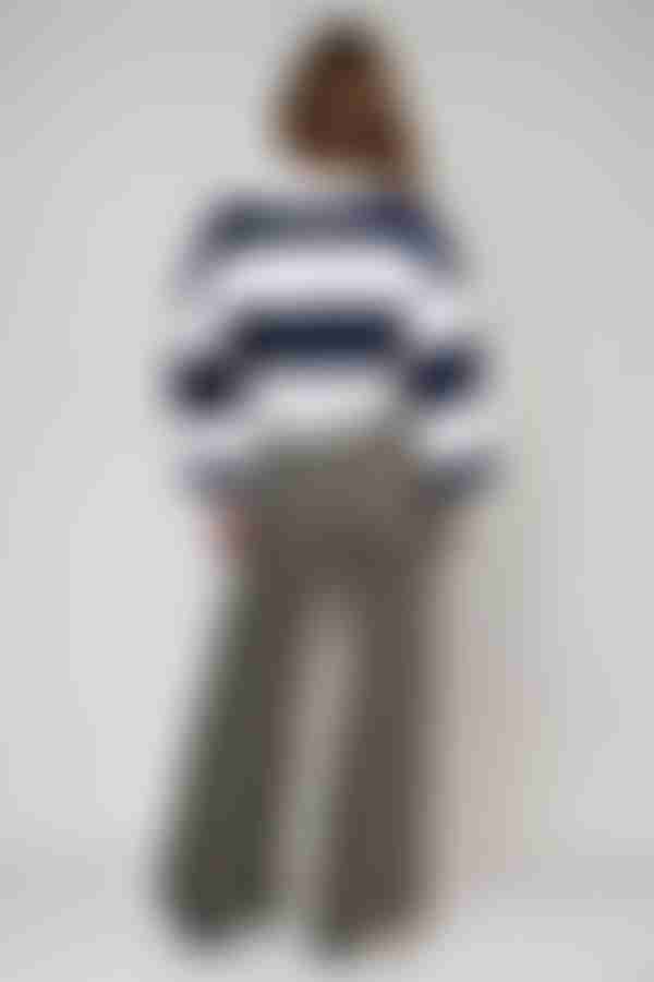 Drift Away Side Buttoned Straight Pants - Dark Olive