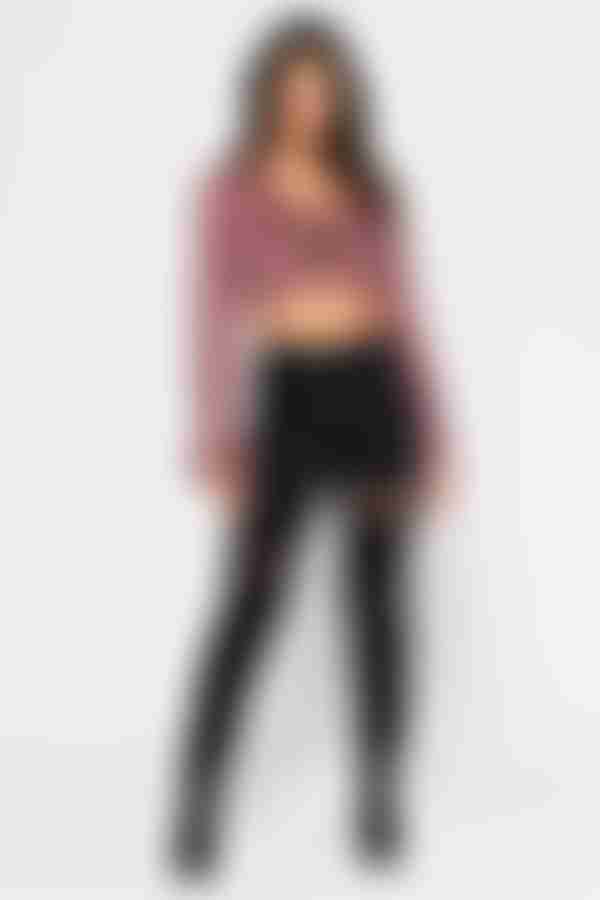 Crop Top - Dark Rose