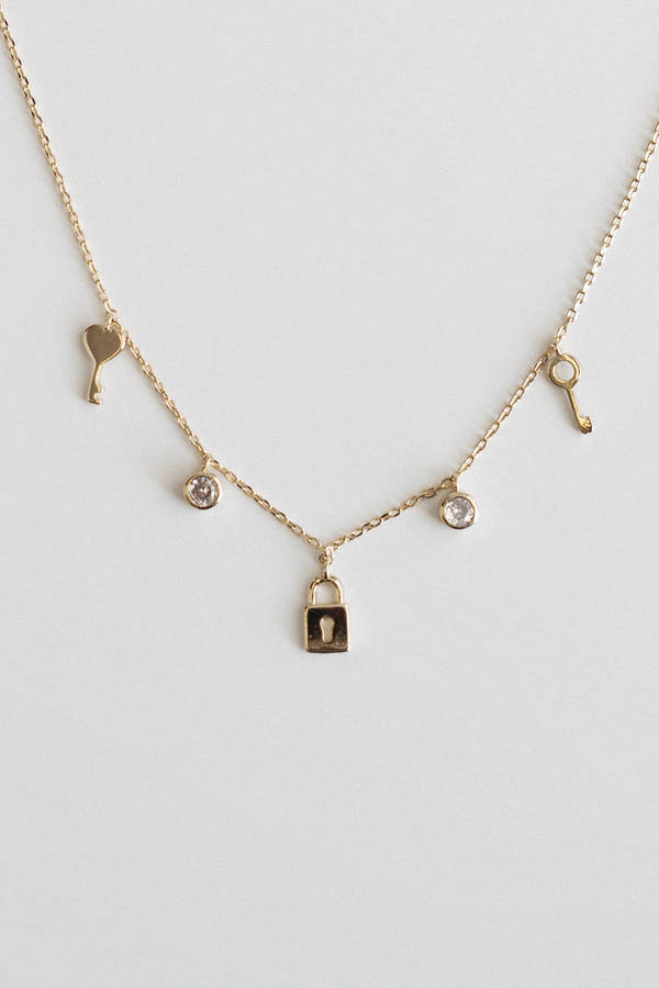 Charmed Lock Necklace