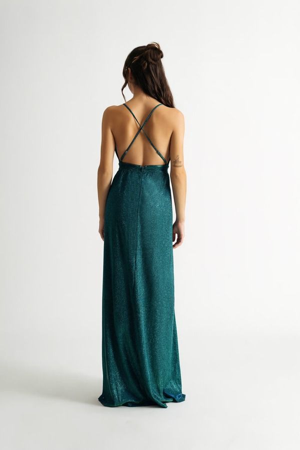 Chic double slit maxi dress In A Variety Of Stylish Designs