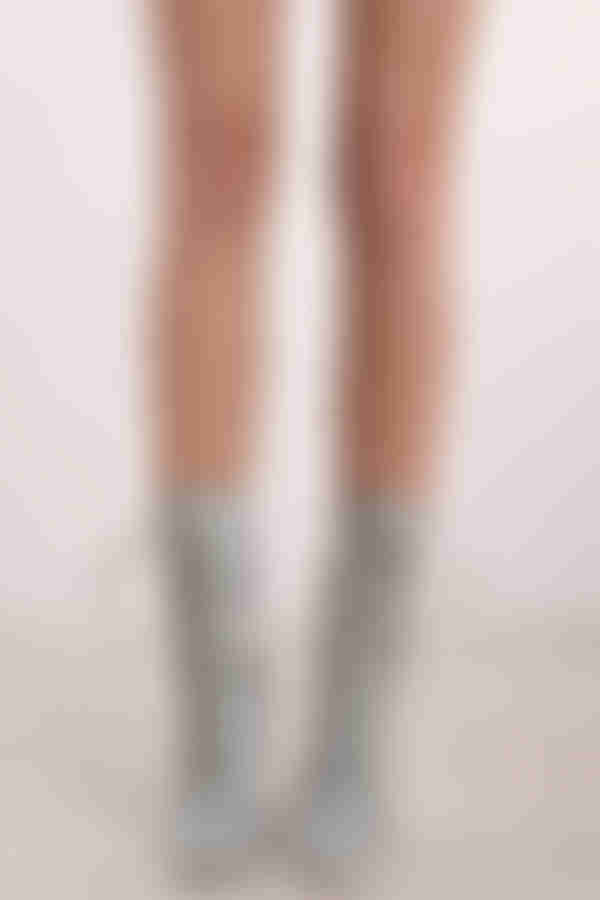 Storm Lace Up Mid Calf Boots - Grey