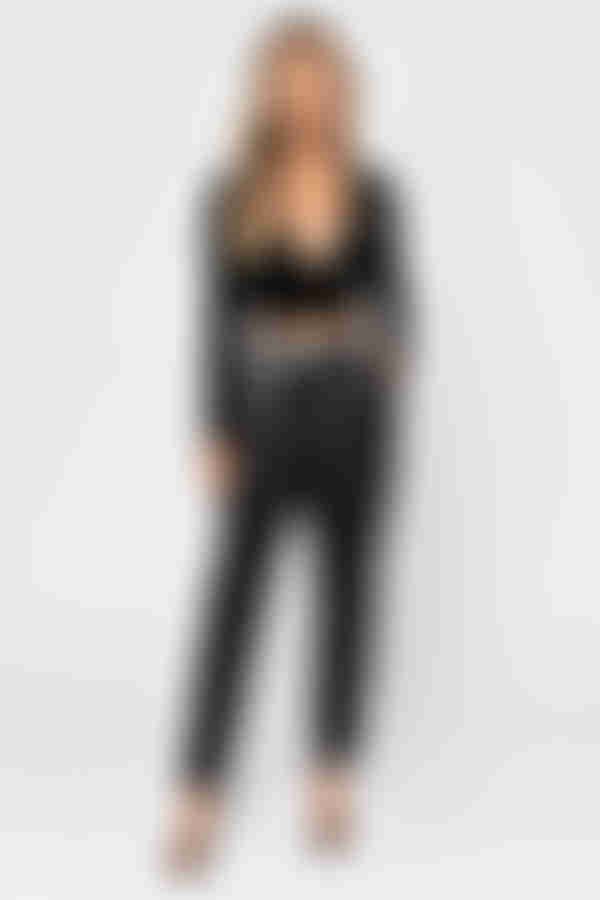 Teddy Crop Top - Grey