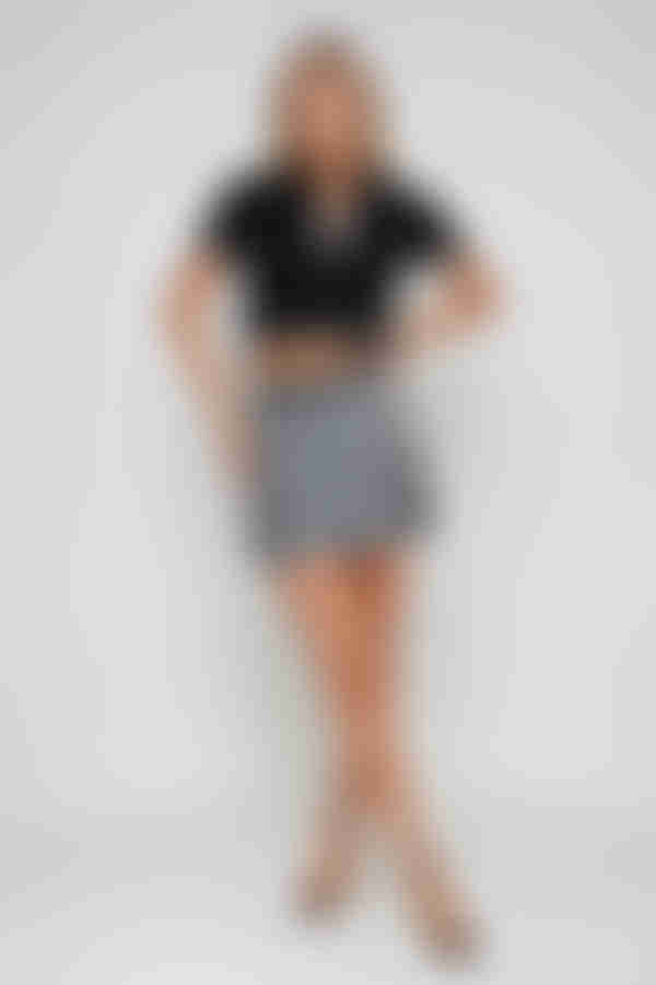 Classic Edge Pleated Skort - Heather Grey