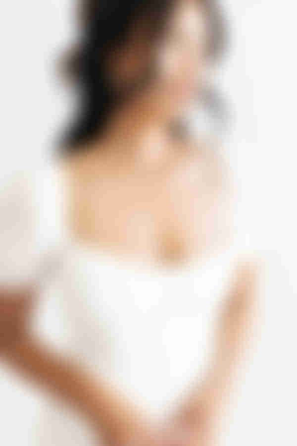 Alanah Ivory Ruched Corset Bodycon Mini Dress