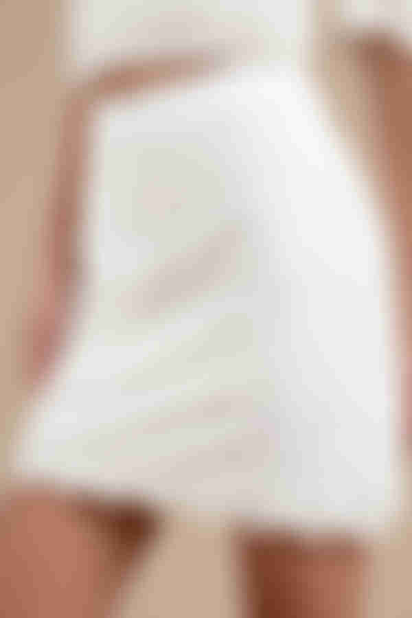 Finders Keepers Awake Lace Mini Skirt - Ivory