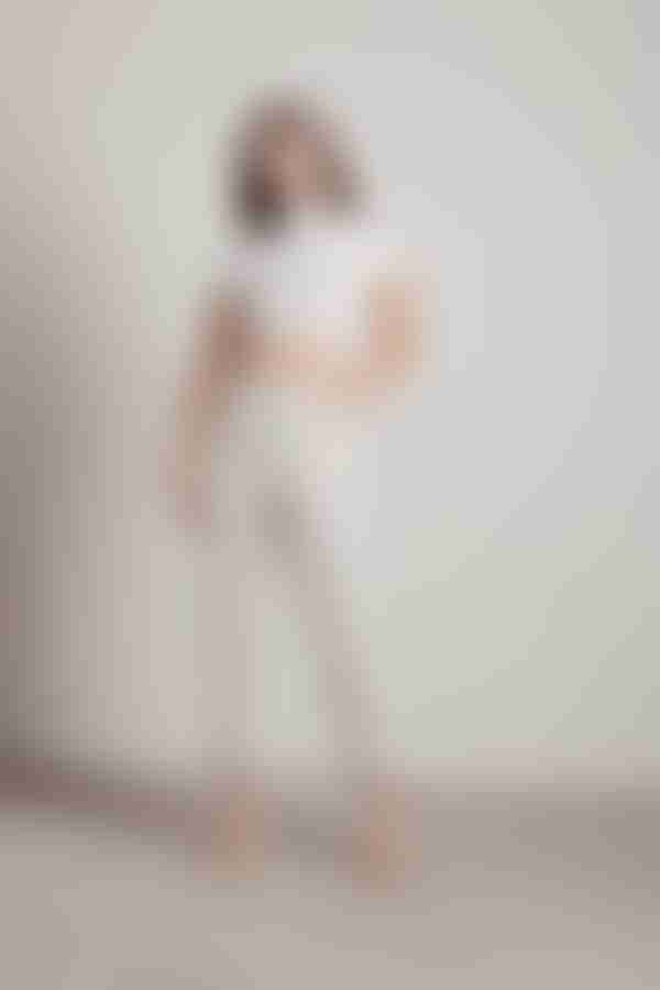 Chill and Chic Straight Leg Pants - Ivory