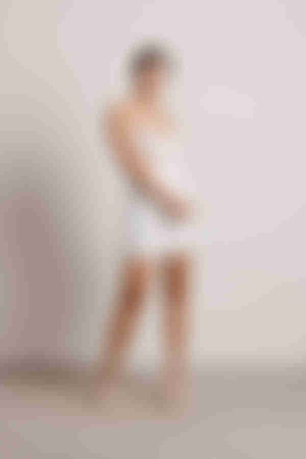 Jayde Cutout Bodycon Mini Dress - Ivory