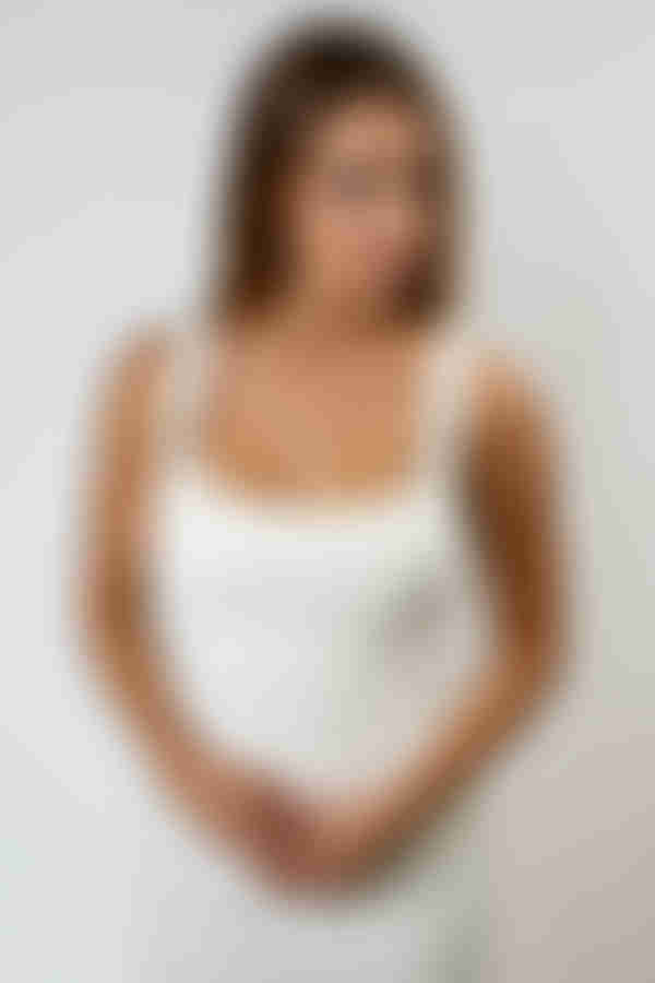 Look This Good Buckled Knit Midi Dress - Ivory