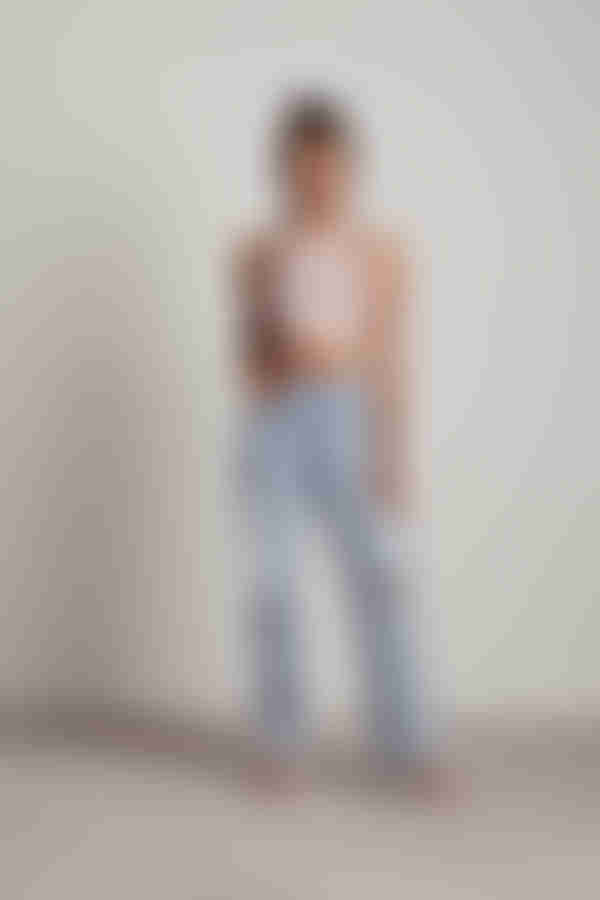 Odiana Crop Top - Ivory Multi