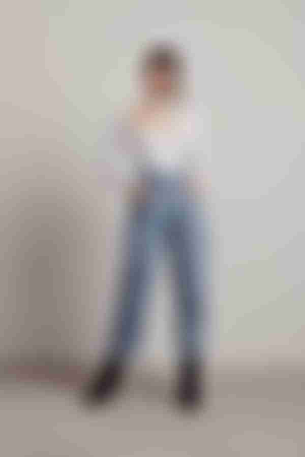 Nayvadius Crop Top - Ivory