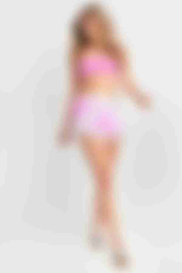 Dreaming Of You Tie Dye Shorts - Lavender Tie Dye