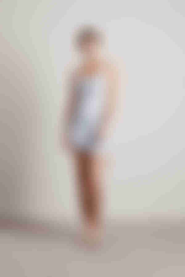 Thebe Cutout Bodycon Mini Dress - Light Blue