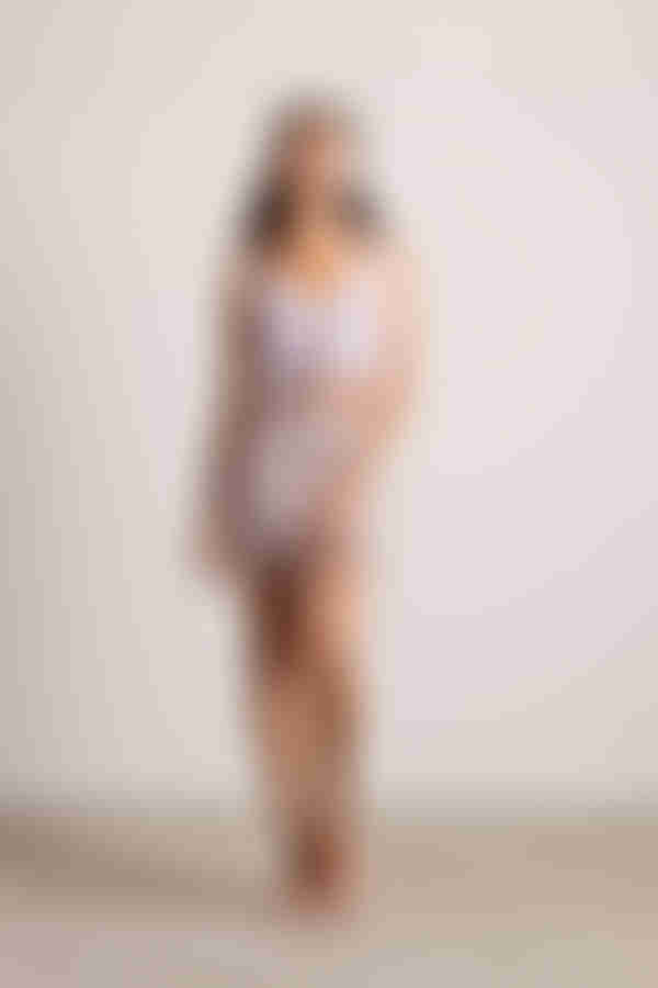 Tell Me It All Crop Top - Lilac