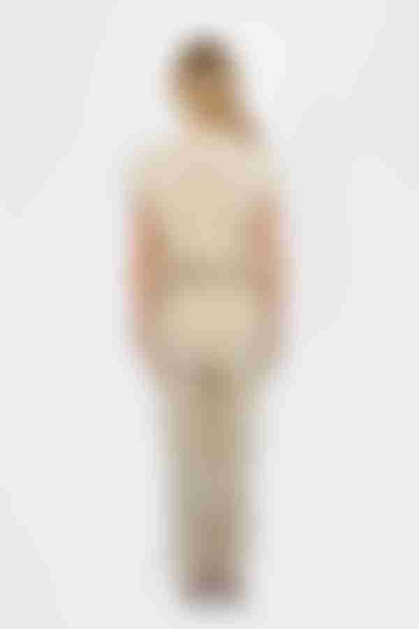 Arvie Tencel Collared Jumpsuit - Linen