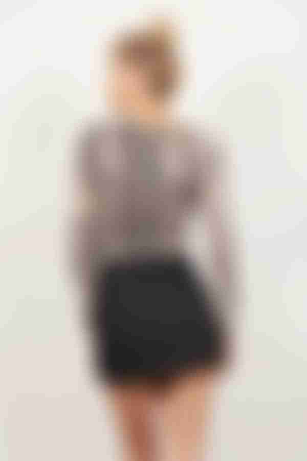 Too Dramatic Snake Print Top - Multi